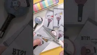 BT21 Light Stick Mystery Random Blind Bag[DIY Squishy]