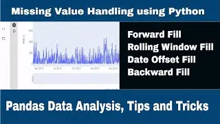 Handling Missing Value in Time Series Data using Python