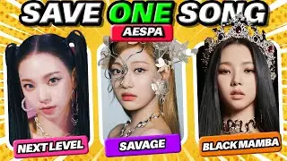 SAVE ONE SONG (KPOP EDITION) 🎶✨ Kpop Quiz Challenge 2024 | K-Music Quiz