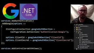 MVC, Google Authentication, Identity in .Net5 (dotnet5) C# [2021]