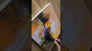 Abstract Painting / Acrylic Painting 😍 #abstractpainting #acrylicpainting #youtubeshorts