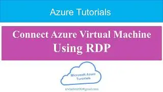 09 - How to Connect Windows Azure Virtual Machine Using RDP and Remote Desktop  Connection