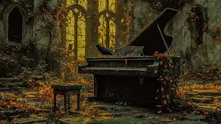 Mysterious Gothic Ruins with Piano - Dark Atmospheric Music for Deep Focus, Studying and Relaxation