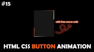 HTML CSS Button Animation @pinkweb0|html css tutorial