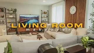 Architect’s Modern & Cozy Living Room Makeover 2024 - ft. Cozey & Govee