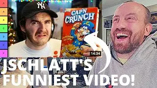 Watching Schlatt's Cereal Tier List! | Try Not To Laugh! | jschlattLIVE