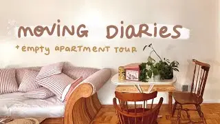 nyc apartment tour! painting a mural, thrifting furniture, & deep cleaning