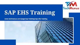 SAP EHS Training – SAP EHS Online Training (SAP EHS Certification Tips) SAP EHS Course