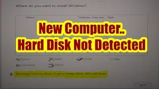 We Couldn’t Find Any Drives To Get A Storage Driver Windows 10 On New Laptop Computer