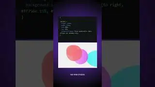 Gradient Background Animation | CSS Gradients and Blur Filter