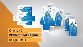 Cinema 4D Packaging Design Tutorial | Cinema 4D Tips & Tricks - Fold My Design