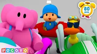 🏁 SPECIAL: The BIG LITTLE RACE 🏎️ Join Pocoyo and RACE FAST CARS 🏁 | Pocoyo English | Cartoons