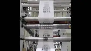 The process of mass producing vinyl packaging materials