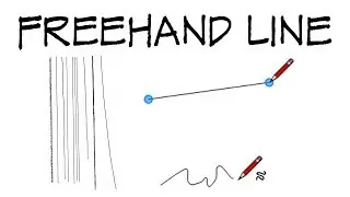 How to draw a straight line - freehand! - Architecture Daily Sketches