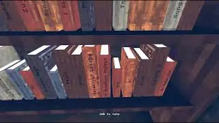 Indiegame Showcase: Library of Blabber - Endless books in endless library featuring endless letters