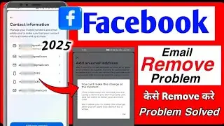 How to remove phone number on facebook account ✅ You can't make this change at the moment problem