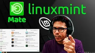 Este é o LINUX MINT 22 MATE