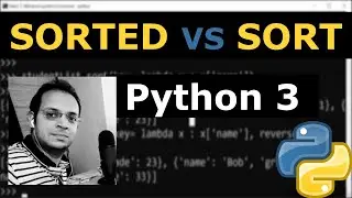 Sorted vs sort Python By MyStudy