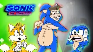 Basically Movie Sonic's Escape!  (Sonic Movie ANIMATION Part 3)