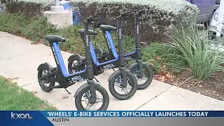 Wheels' dockless e-bikes compete with 'micro-mobility' options in Austin