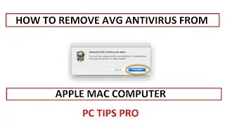 How to Remove AVG Antivirus Security From MAC Computer