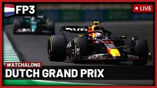 F1 Live - Dutch GP Free Practice 3 Watchalong | Live timings + Commentary