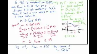 Proof of the Mean Value Theorem for Integrals