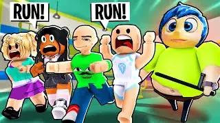 INSIDE OUT BARRY PRISON RUN!  | Roblox Funny Moments