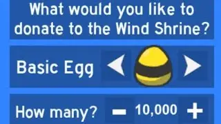 Donating 10000 basic eggs to the wind shrine | Bee Swarm Simulator | Blue hive