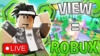 🔴 GIVING ROBUX TO VIEWERS! | PLS DONATE LIVE (Roblox Giveaway)