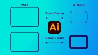 How to scale corners and strokes in Adobe Illustrator