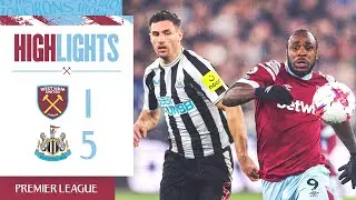 West Ham 1-5 Newcastle | Premier League Highlights