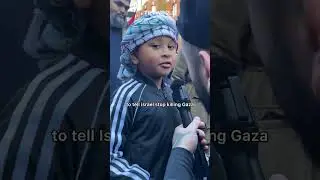 Message from children in London to kids in Palestine