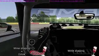 [LinuxBenchmark] Assetto Corsa wine-staging VS dxvk