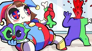 DAILY LIFE but POMNI + JESTER = ??? // THE AMAZING DIGITAL CIRCUS Animation