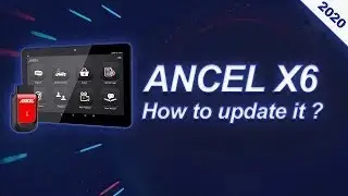 🔥 How to update Ancel X6 OBD2 Scanner   2020|ANCEL