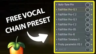 Free FL Studio Vocal Preset (Fabfilter Only) - Improve Your Mixes Today!