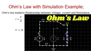 Ohms Law with simulation Examples | Ohms Law