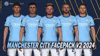 PES 2017 NEW FACEPACK MANCHESTER CITY 2024 V2