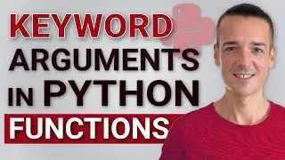 How to use KEYWORD arguments in Python functions