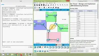 11.10.1 Packet Tracer - Design and Implement a VLSM Addressing Scheme