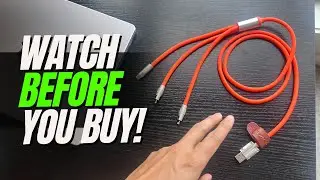 Is it WORTH it? - BROWEY 3 in 1 Charger Cord, 60W USB-C Fast Charge cable