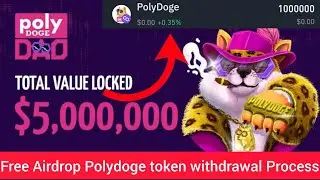 Free Airdrop Polydoge 1000000 Token Step by step / সম্পূর্ণ বিনামূল্যে ডলার ইনকাম করুন