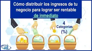 Como distribuir los ingresos de tu negocio para lograr ser rentable de inmediato