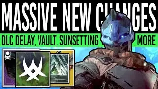 Destiny 2 News | Sunsetting CANCELED! Next EXPANSION! VoG Release Date, ADA-1 Returns, Power Nerf!