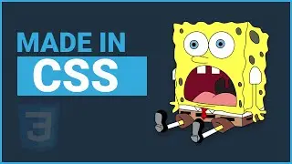 CSS ART: SpongeBob with CSS only as a beginner || HTML5 CSS3