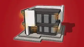 Minecraft: Build a Modern House Tutorial [Step by Step]