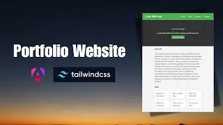Portfolio Website using Angular | Step-by-Step Coding Tutorial in Angular 19