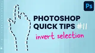 Photoshop Invert Selection #shorts