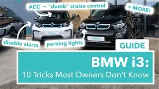 BMW i3: 10 Tips & Tricks All Owners Need To Know